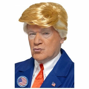 Blonde President Wig Trump