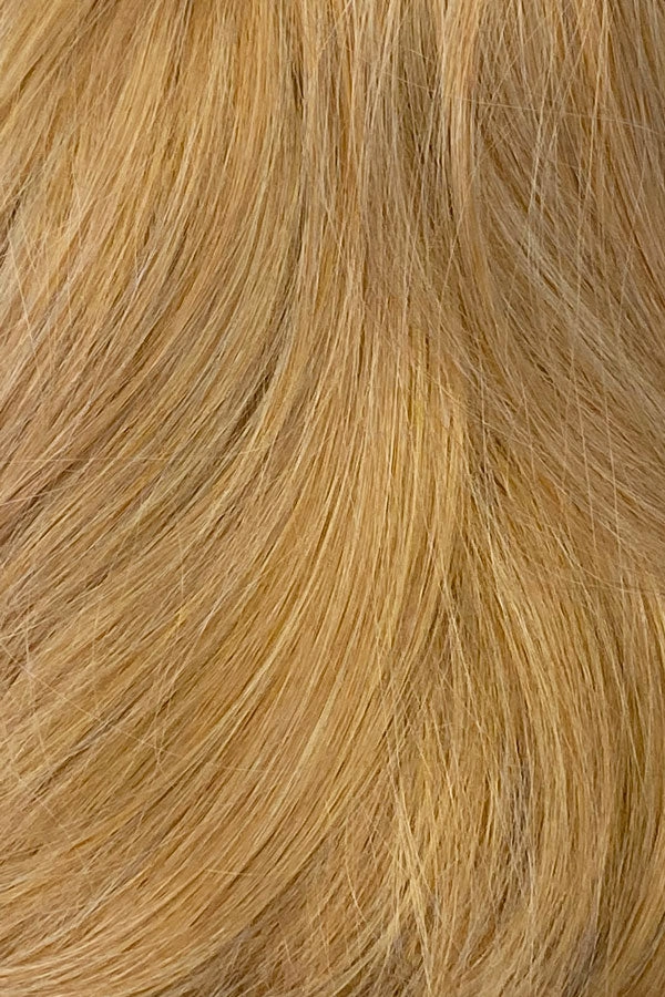 Blunt blonde bob wig with fringe: Gracie