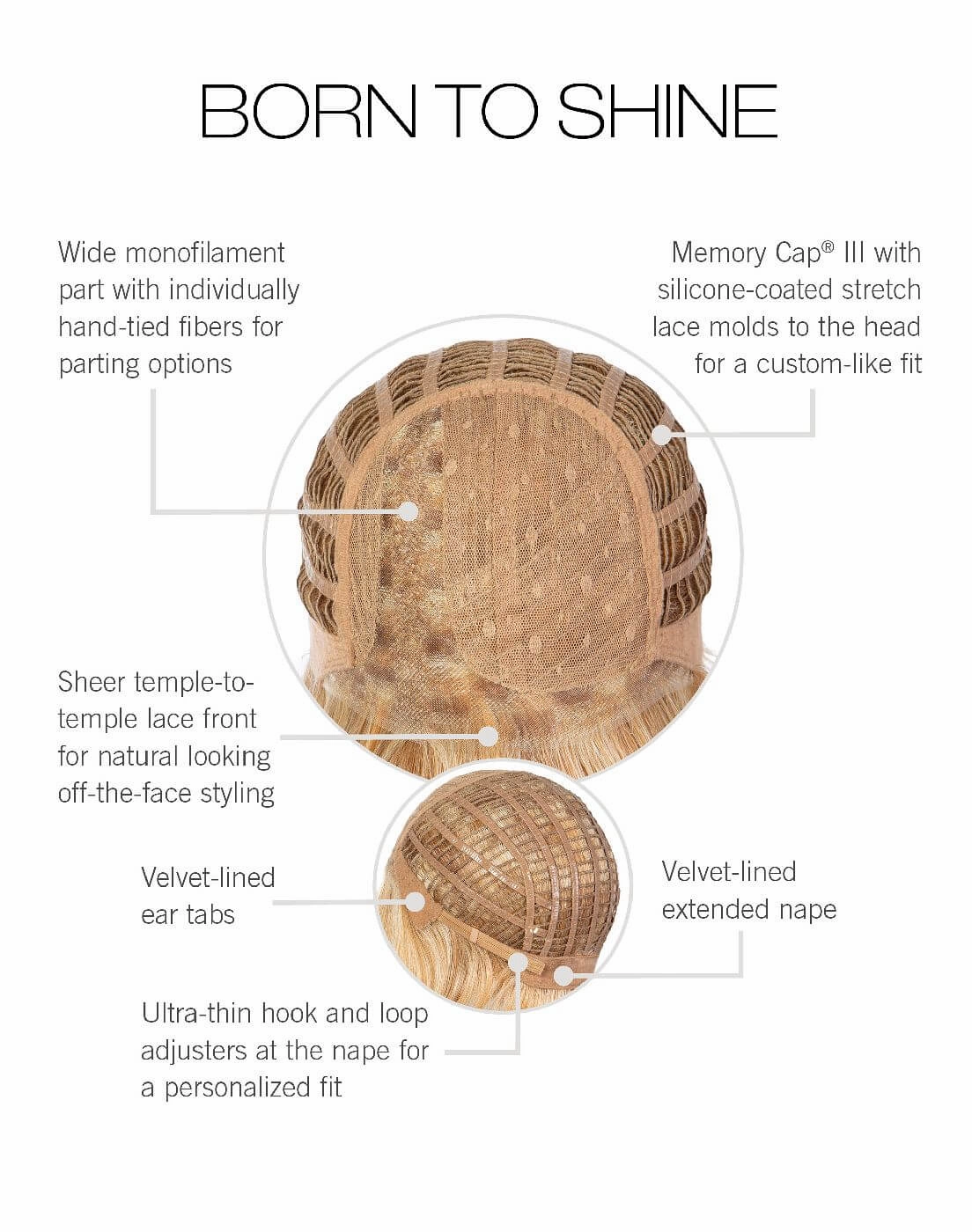 Born To Shine Ext Lace Front Wig By Raquel Welch