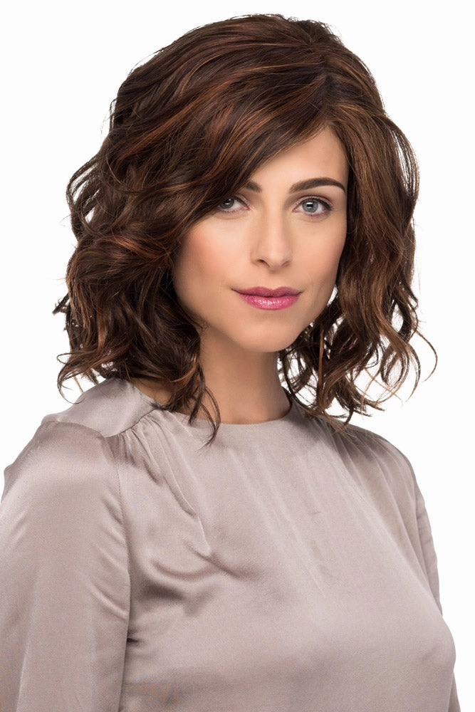 Brooklyn <br>Synthetic Mono Top with Lace Front Wig
