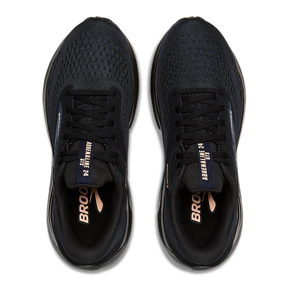 Brooks Adrenaline GTS 24 Black - Peacoat - Peach