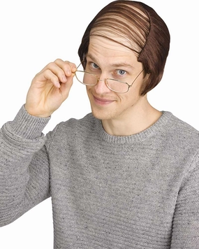 Brown Comb Over Wig