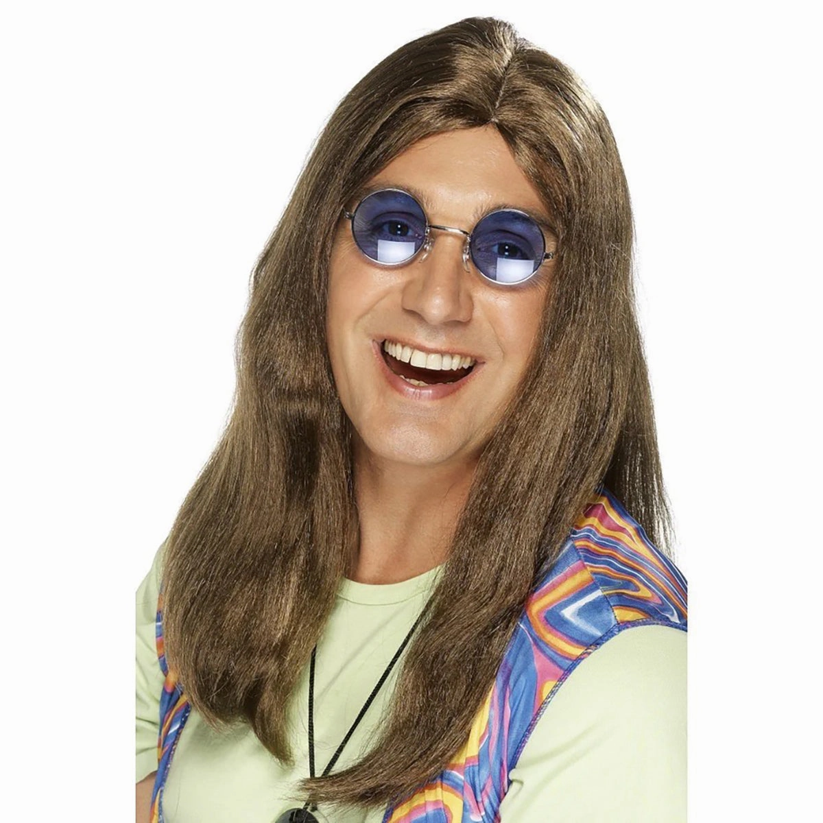 Brown Neil Hippy Wig