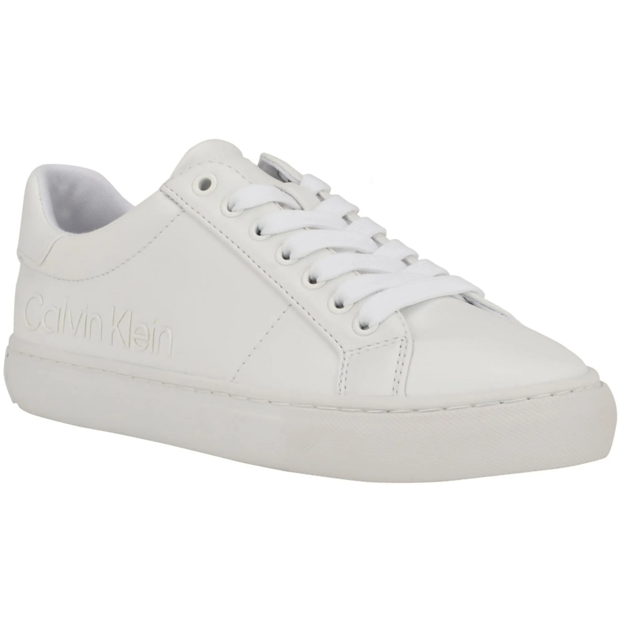 Camzy Womens Faux Leather Lace-Up Running & Training Shoes