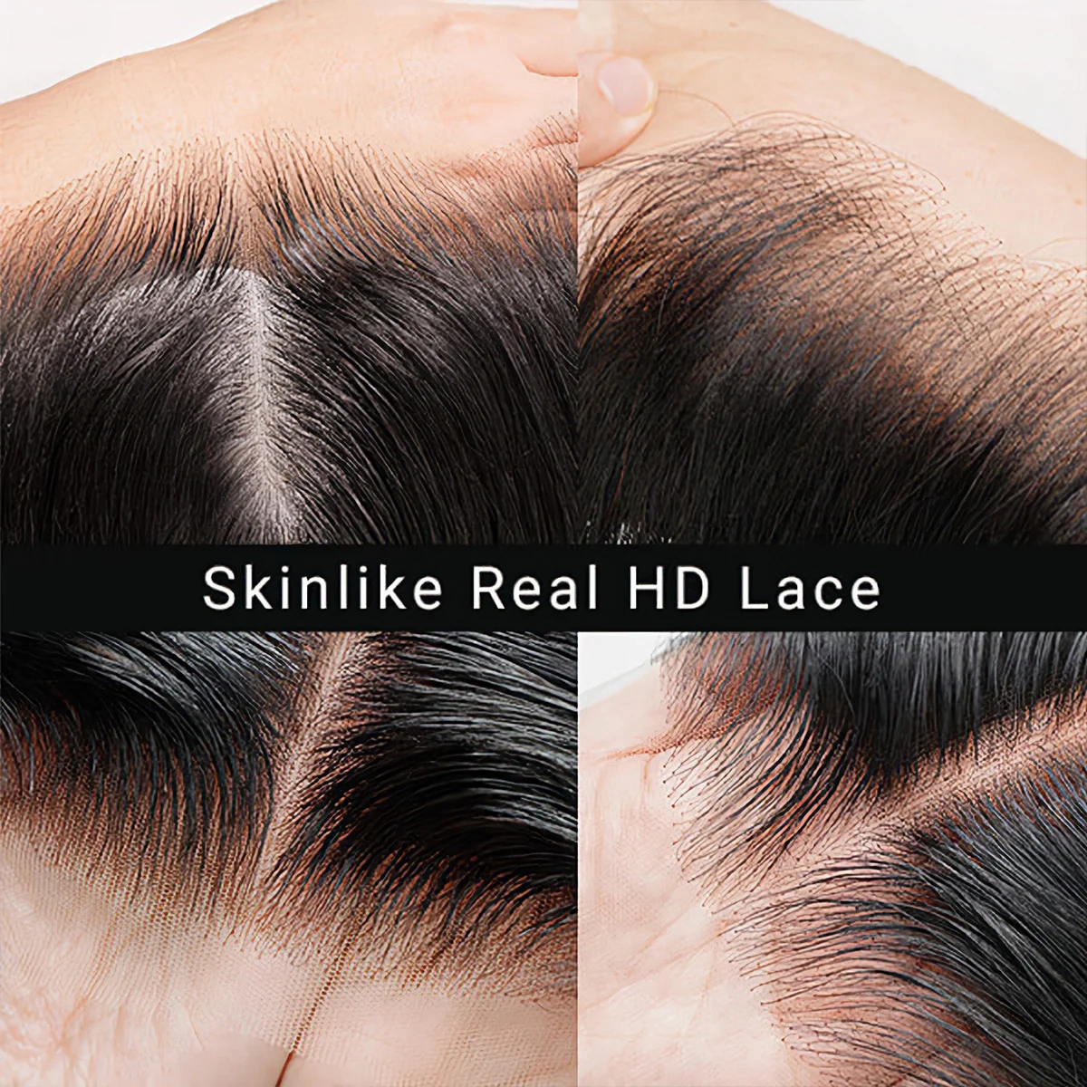 Chinalacewig Custom Wig 100% Human Virgin Hair 5x5 HD Lace Wig Brown Highlight Silk Straight High End Wig Custom03