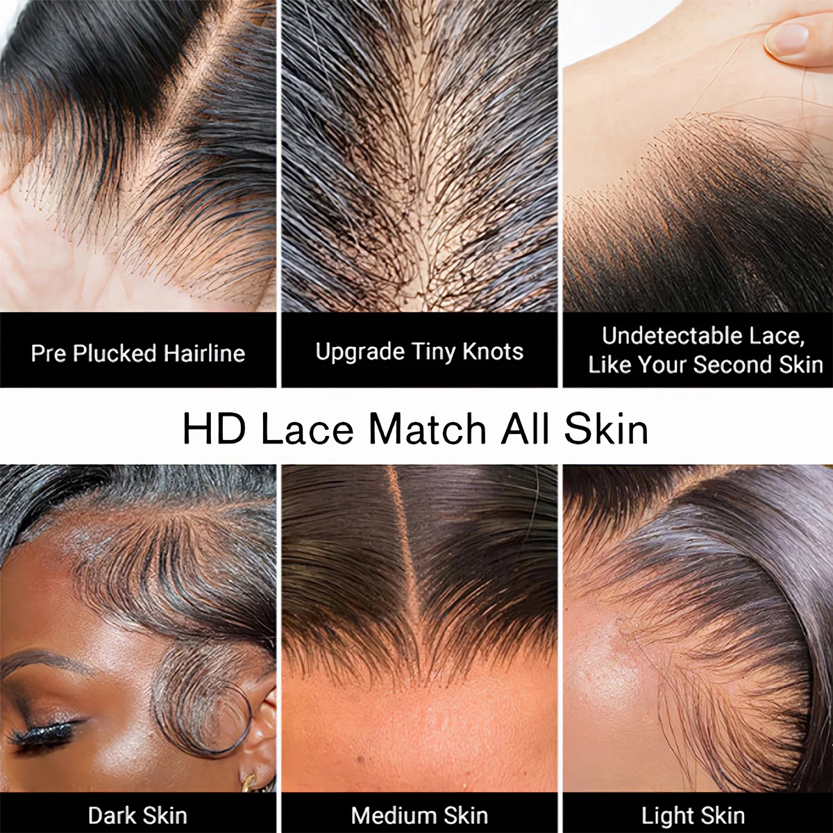 Chinalacewig Custom Wig 100% Human Virgin Hair 5x5 HD Lace Wig Brown Highlight Silk Straight High End Wig Custom03