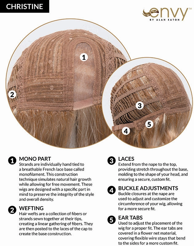 Christine Wig by Envy | Synthetic Hair | Average Cap