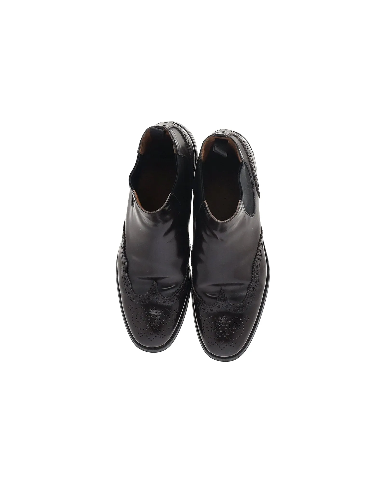 Church's Ketsby Polished Chelsea Boots in Brown Leather