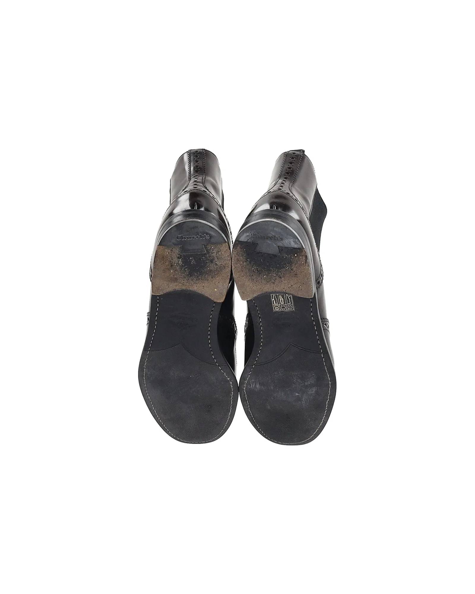 Church's Ketsby Polished Chelsea Boots in Brown Leather