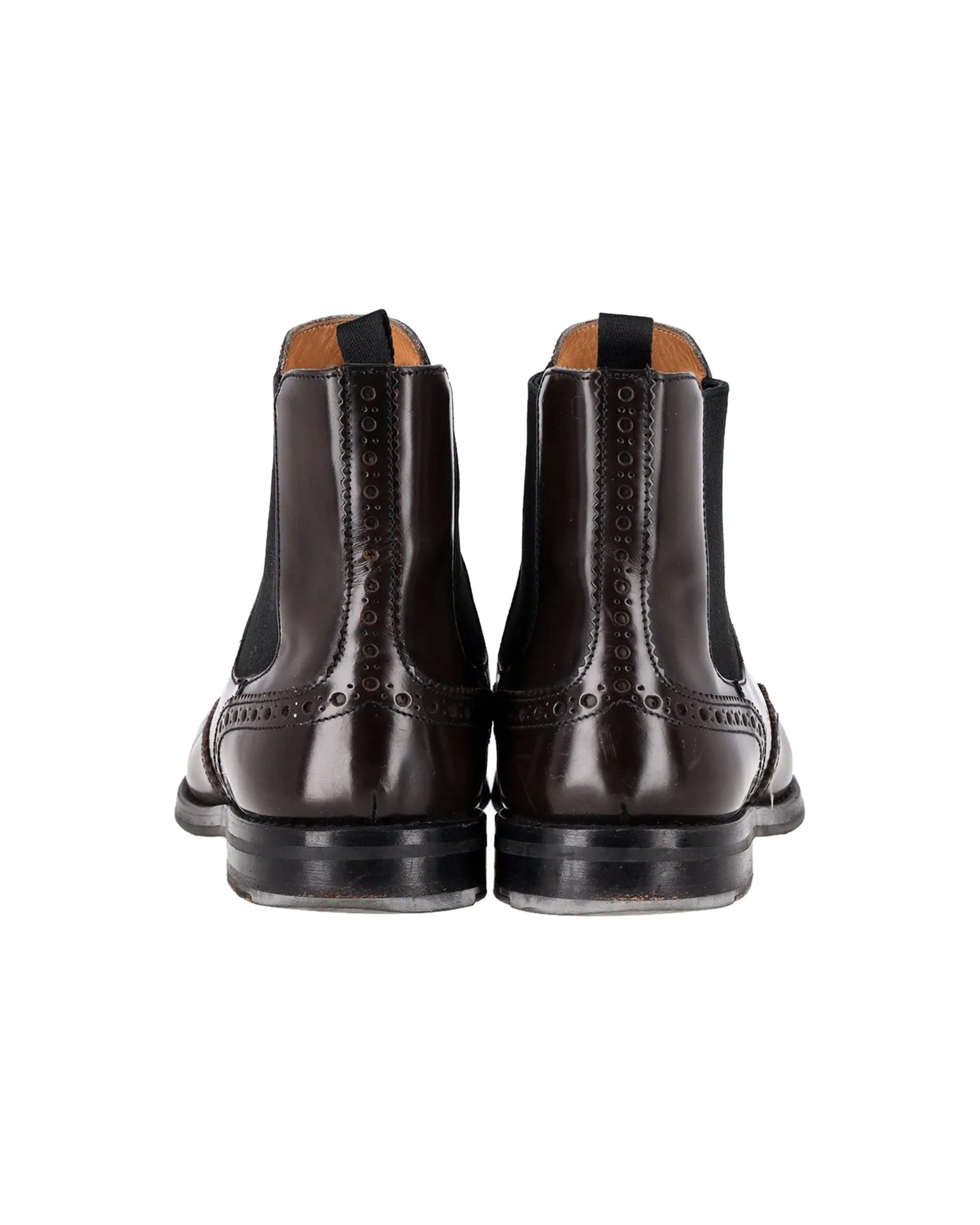 Church's Ketsby Polished Chelsea Boots in Brown Leather