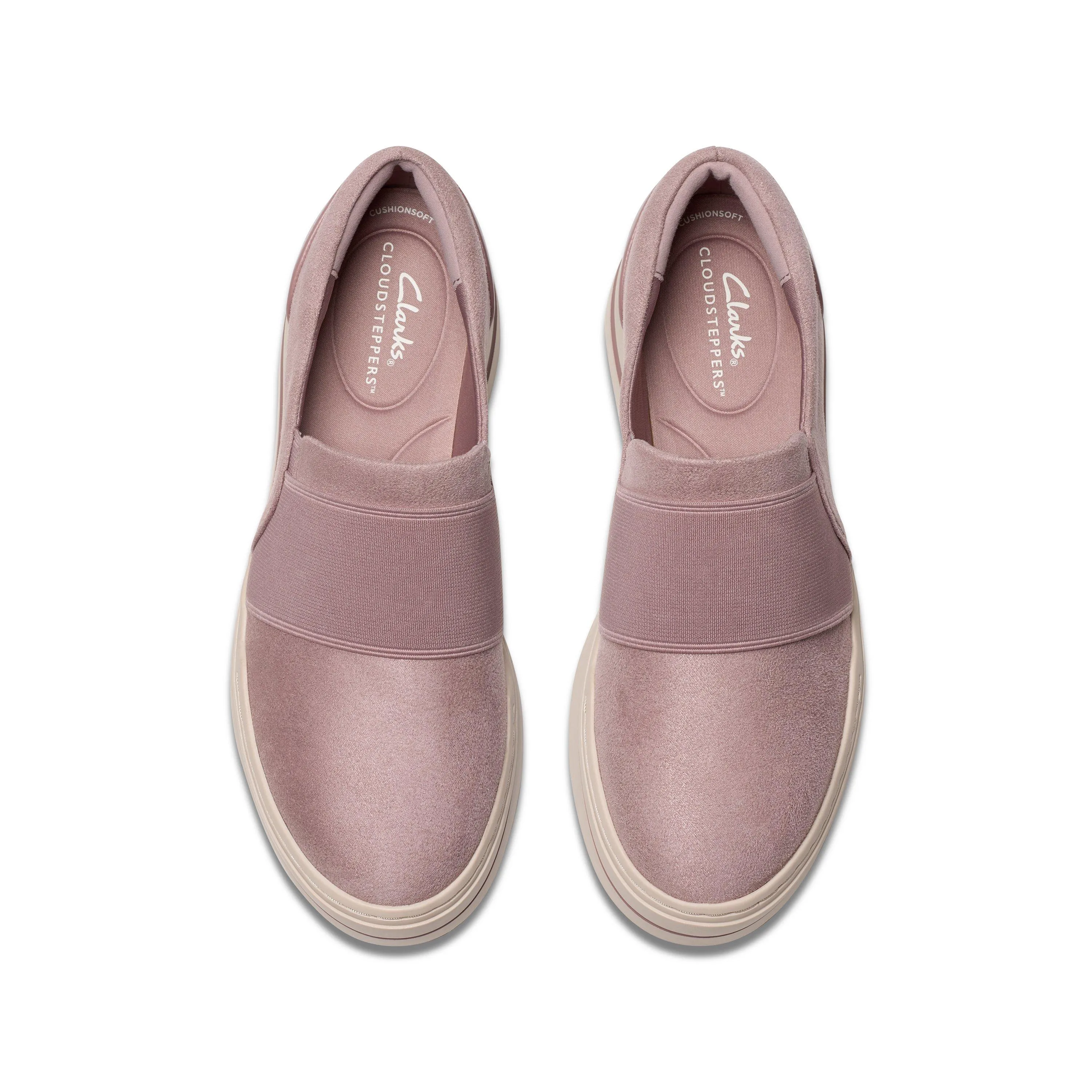 Clarks Audreigh Eve in Purple Textile