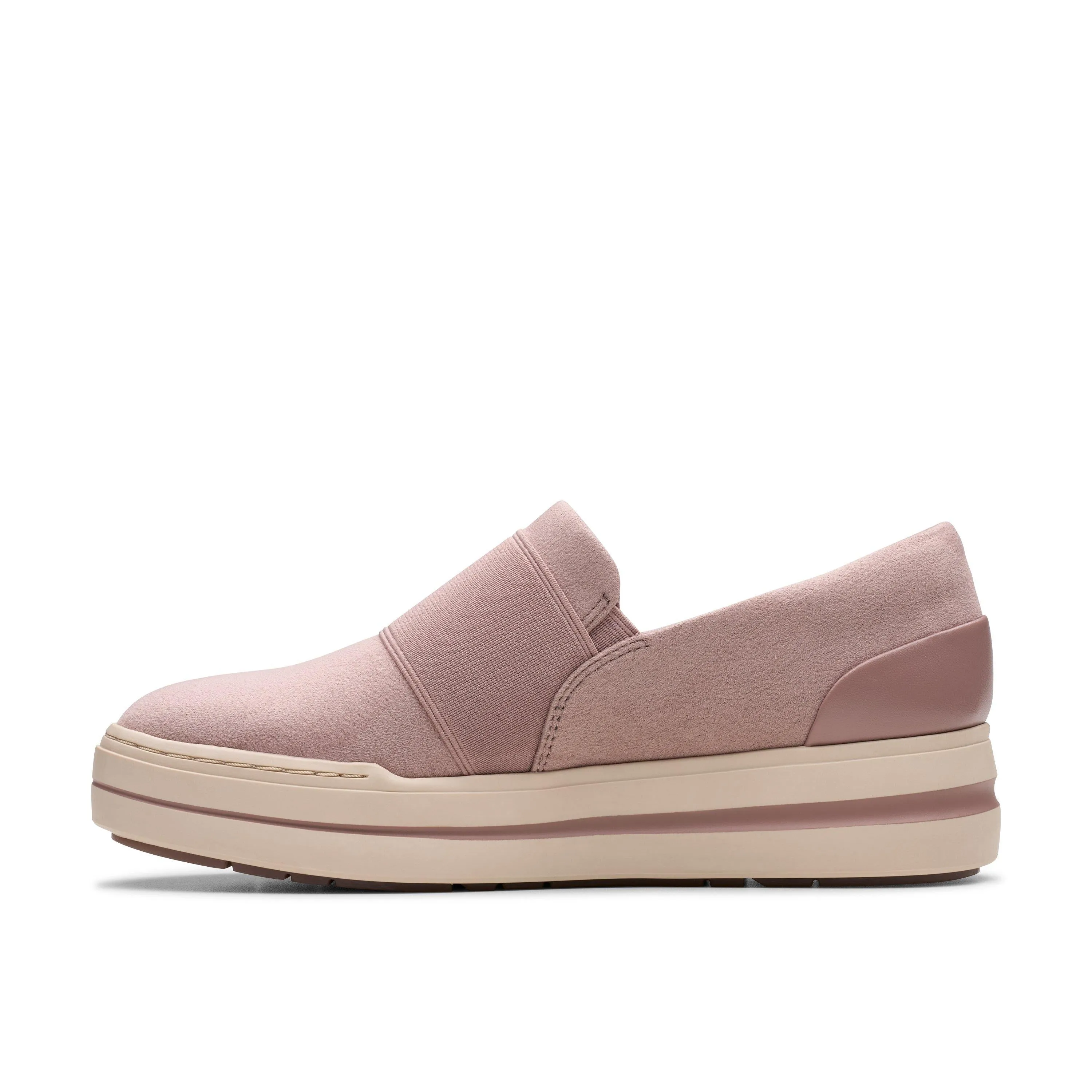 Clarks Audreigh Eve in Purple Textile
