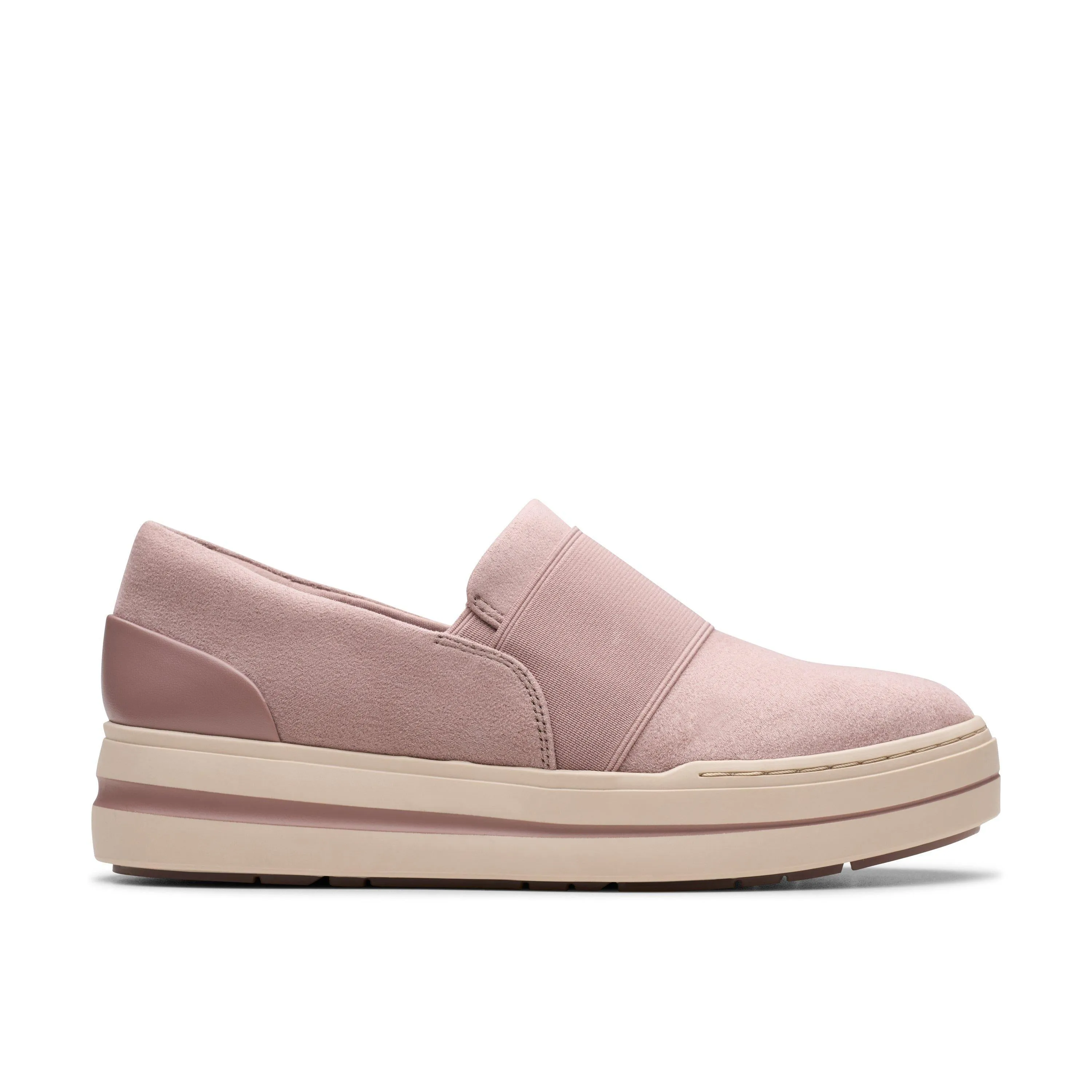 Clarks Audreigh Eve in Purple Textile