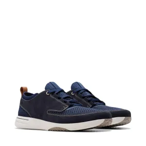 Clarks Men's Easeway Sport Sneaker in Navy Combination