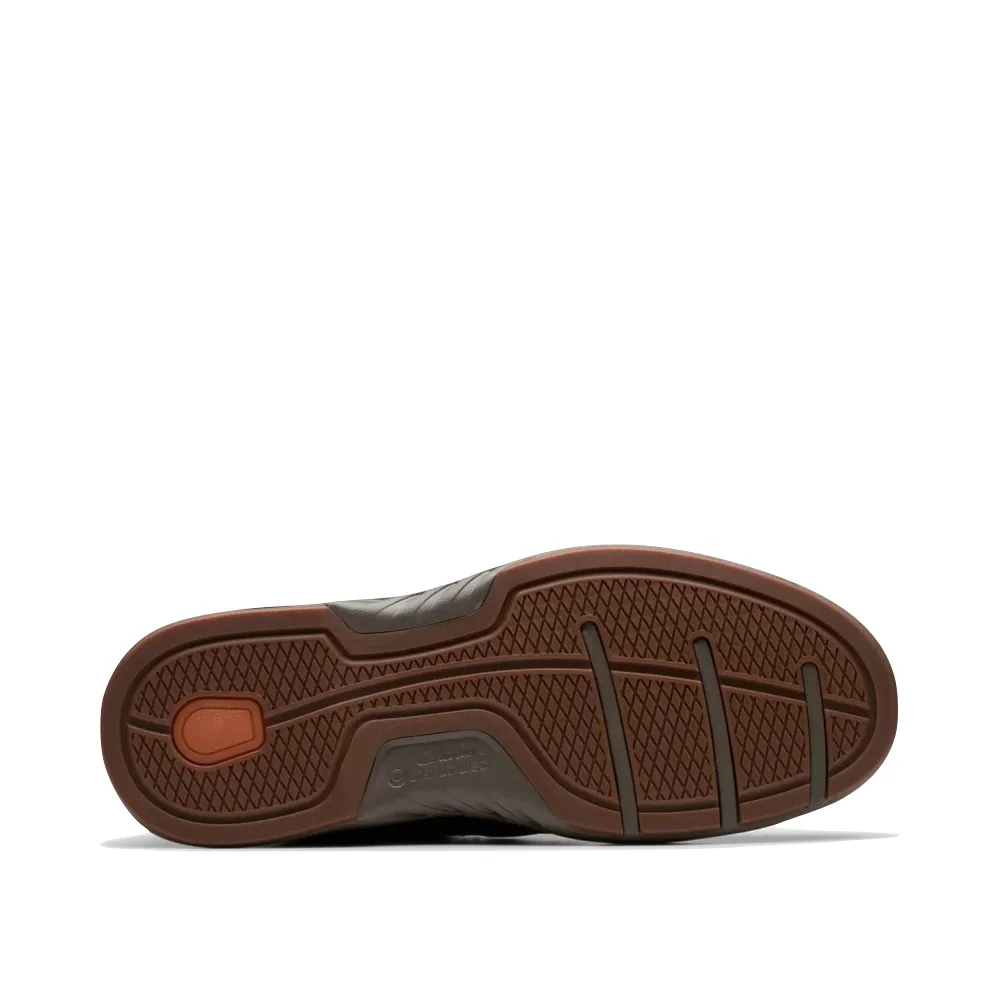 Clarks Men's Un Briley Leather Lace Shoe in Brown Nubuck