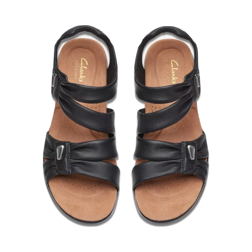 Clarks Women's Kitly Ave Sandal in Black