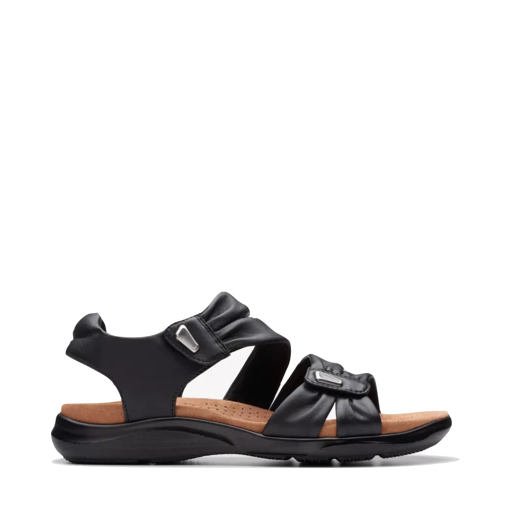 Clarks Women's Kitly Ave Sandal in Black