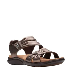 Clarks Women's Kitly Ave Sandal in Bronze