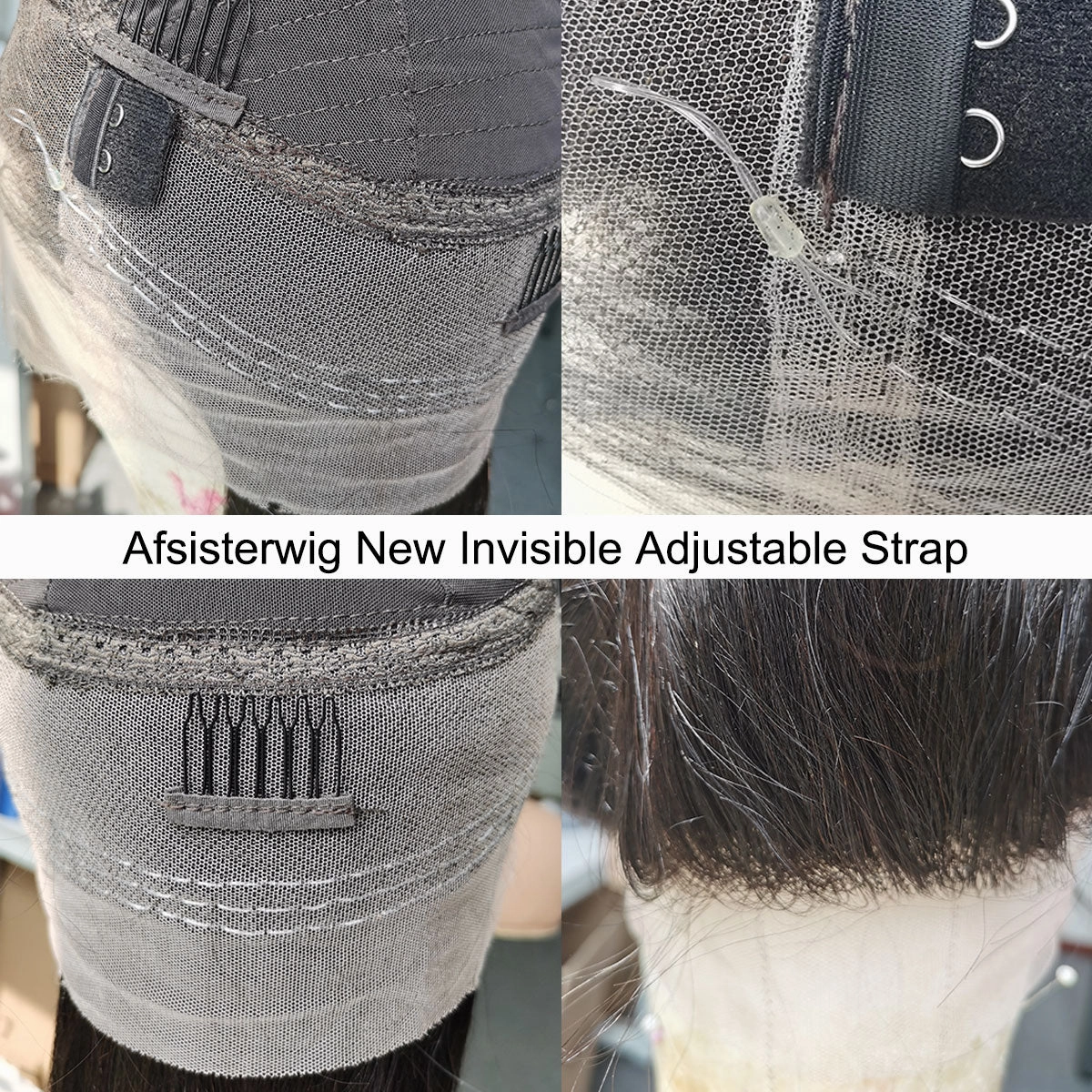 CLEARANCE 360 Lace Invisible Strap 250% Human Hair Lace Wig Body Wave