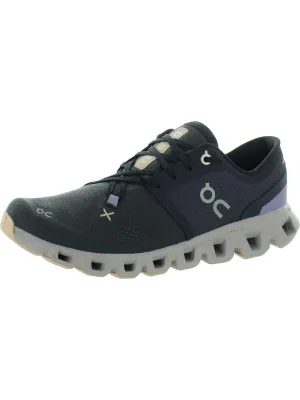 Cloud X 3 Womens Woven Cushioned Footbed Running & Training Shoes