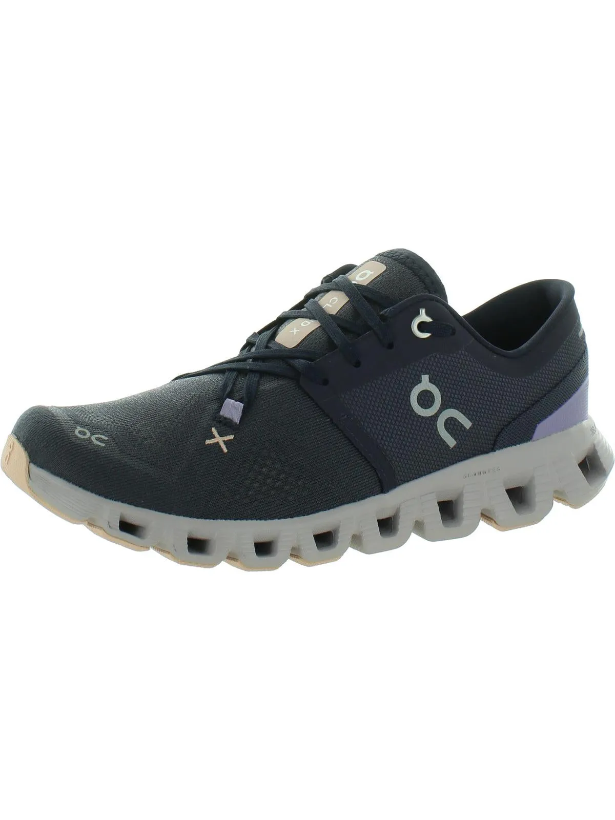 Cloud X 3 Womens Woven Cushioned Footbed Running & Training Shoes