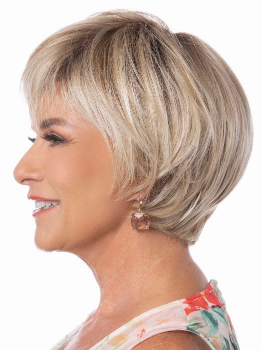Contemporary Bob Wig by Toni Brattin | Plus Cap | Heat Friendly Synthetic