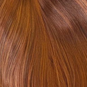 Copper red wig, bob style: Siren