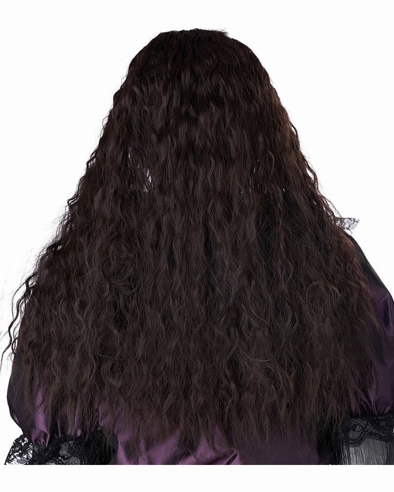 Creepy Doll Long Brown Wig