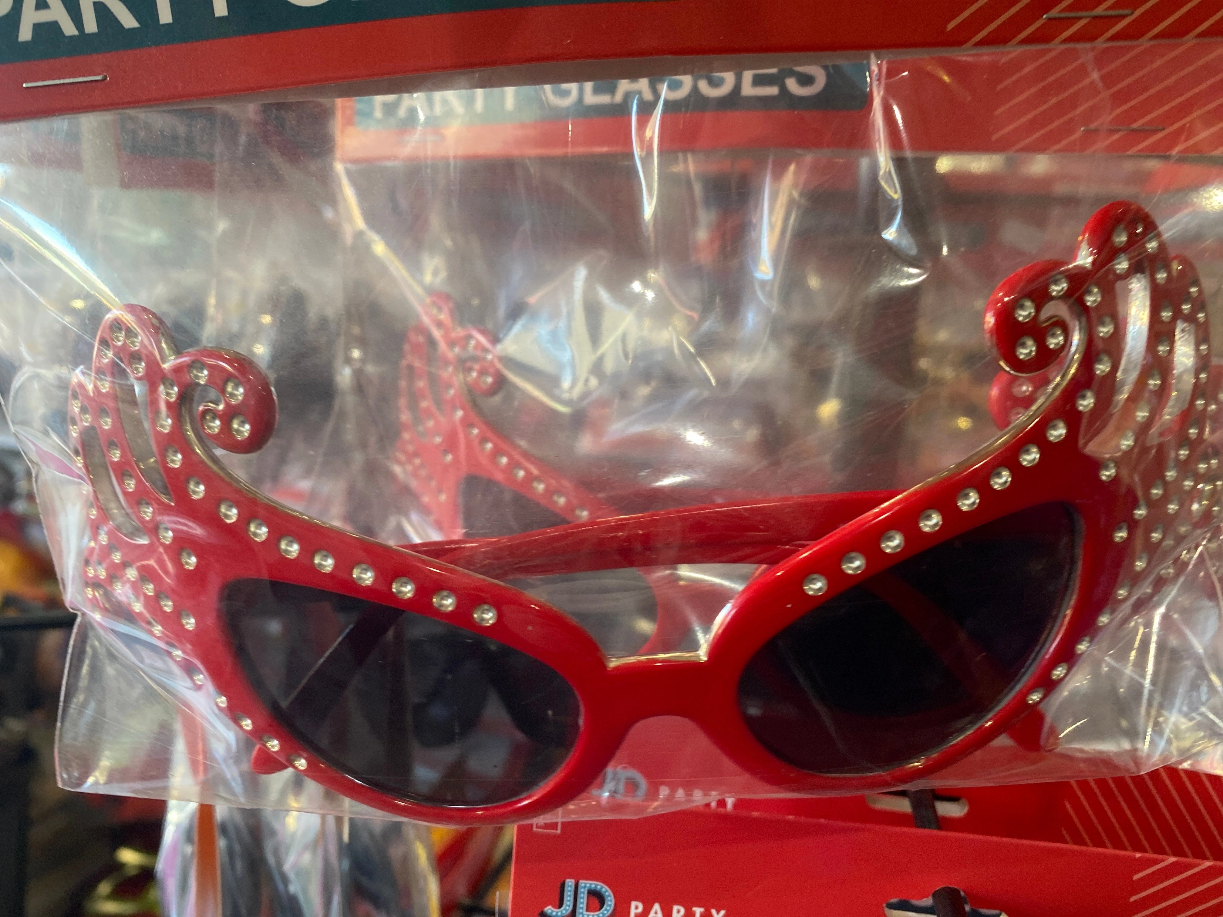 Dame Edna Diamante Party Glasses