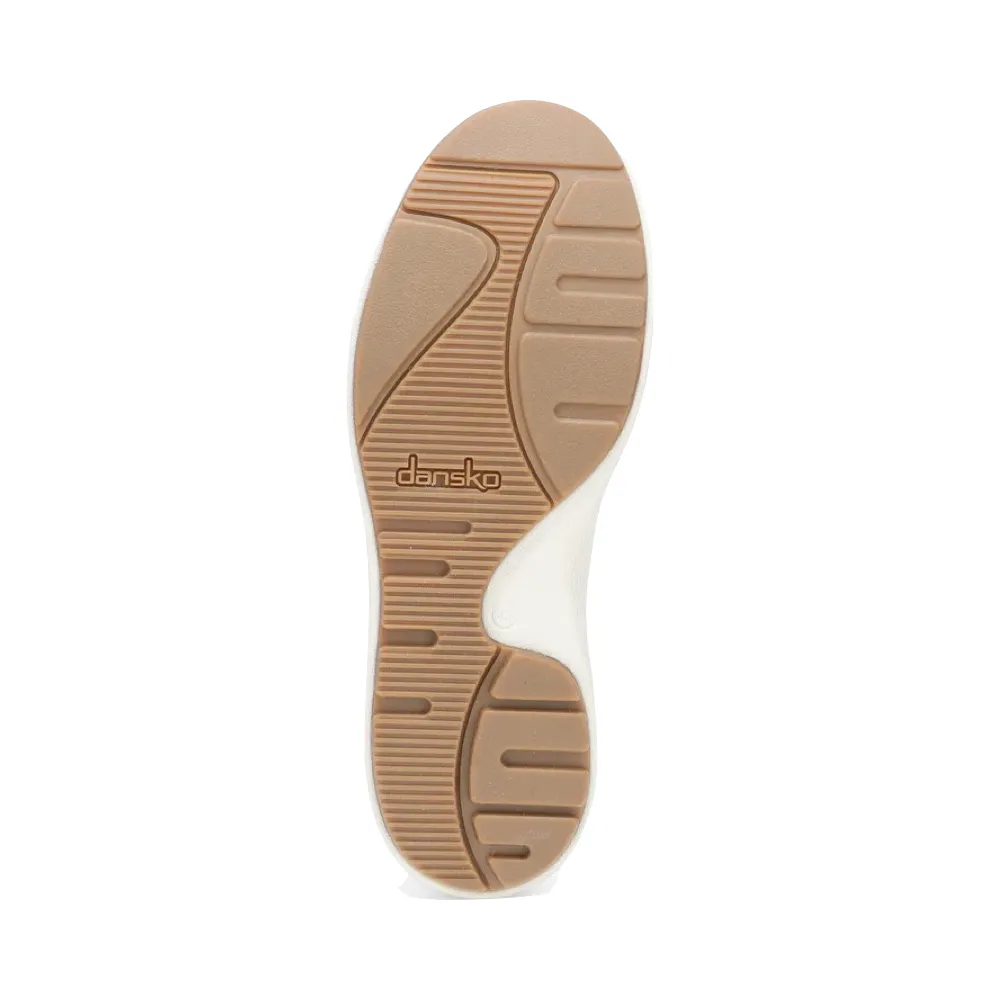 Dansko Men's Trevor Leather Tie Sneaker in Tan