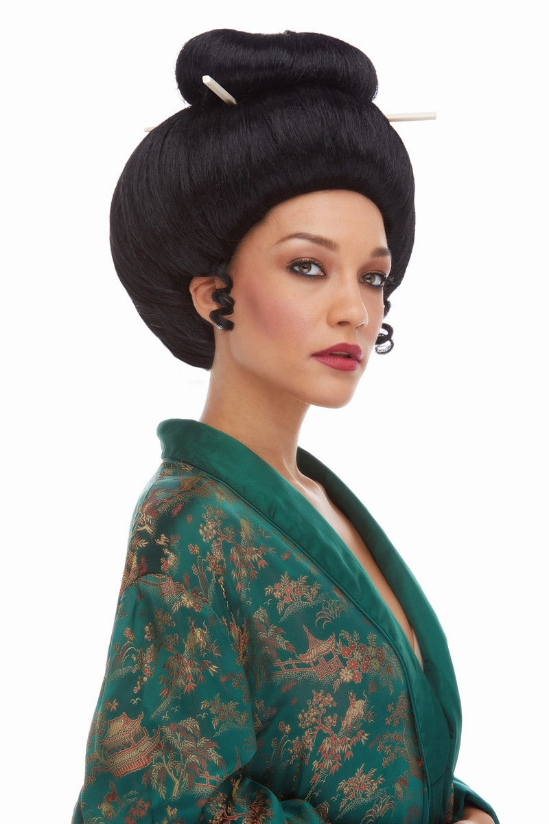 Deluxe Japanese Lady <br>Synthetic Wig