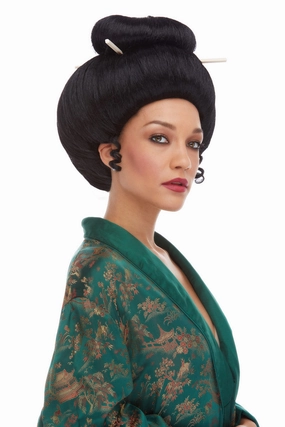 Deluxe Japanese Lady <br>Synthetic Wig