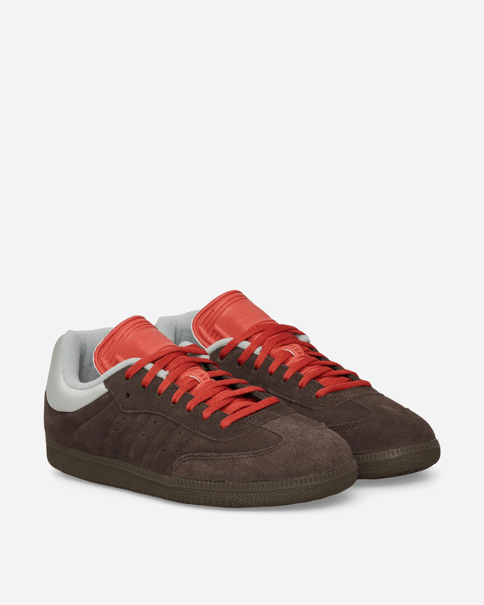Dingyun Zhang Samba Sneakers Brown Oxide / Surf Red