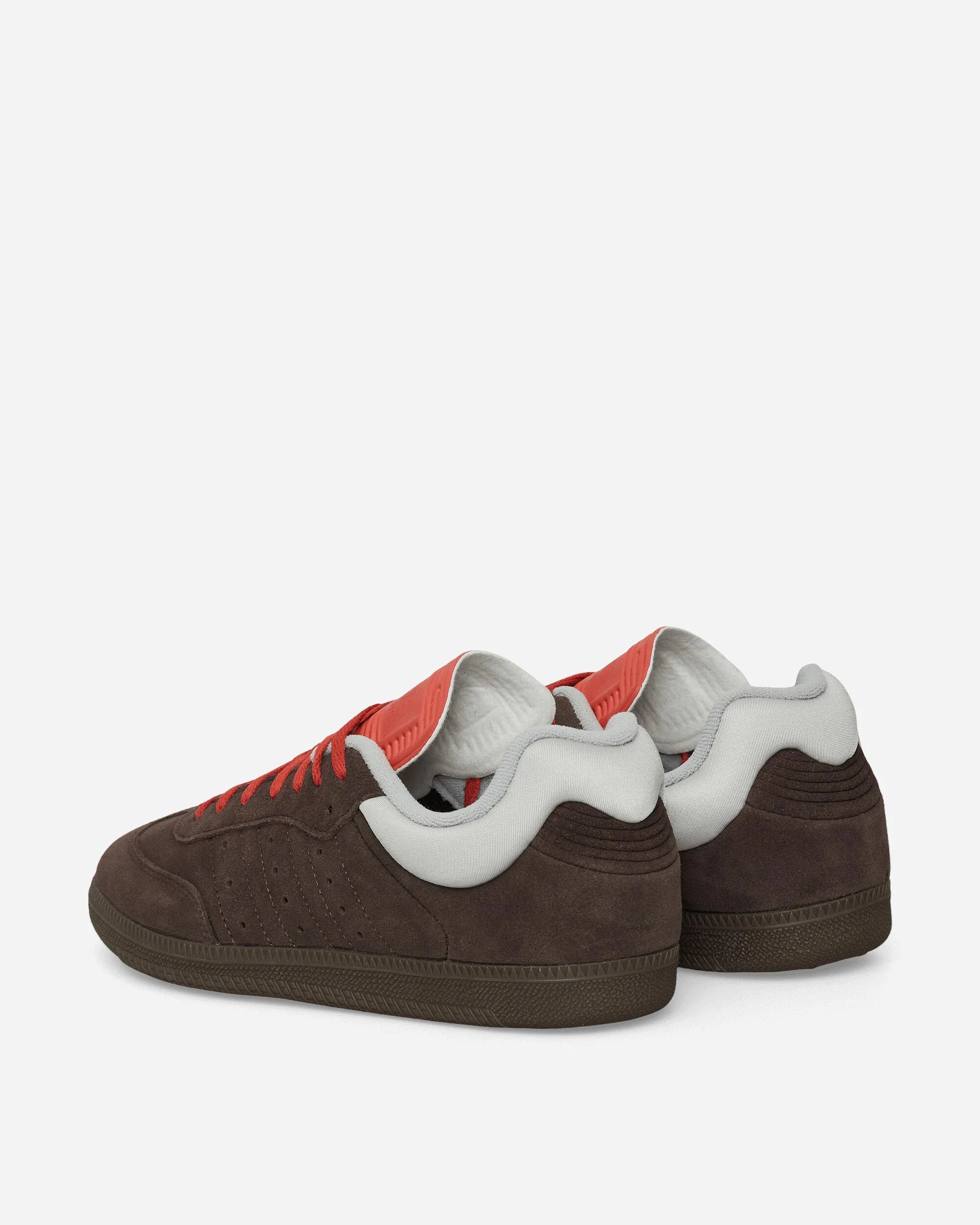 Dingyun Zhang Samba Sneakers Brown Oxide / Surf Red