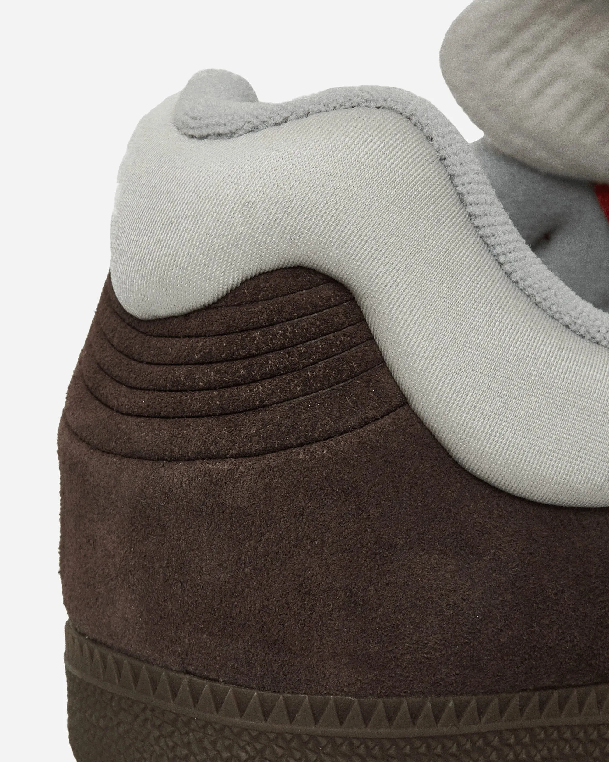 Dingyun Zhang Samba Sneakers Brown Oxide / Surf Red