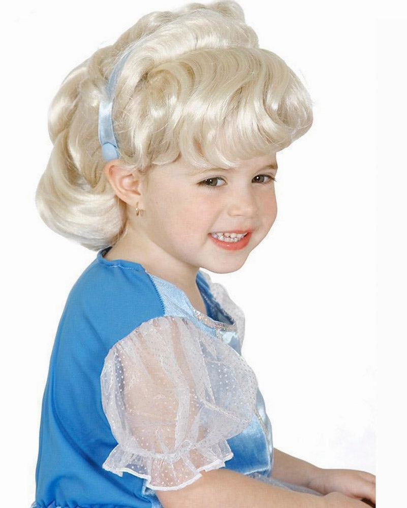 Disney Cinderella Blonde Kids Wig