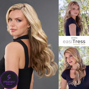 easiHalo 22&quot; Human Hair Halo Hairpiece - easiTress Human Hair Collection by Jon Renau