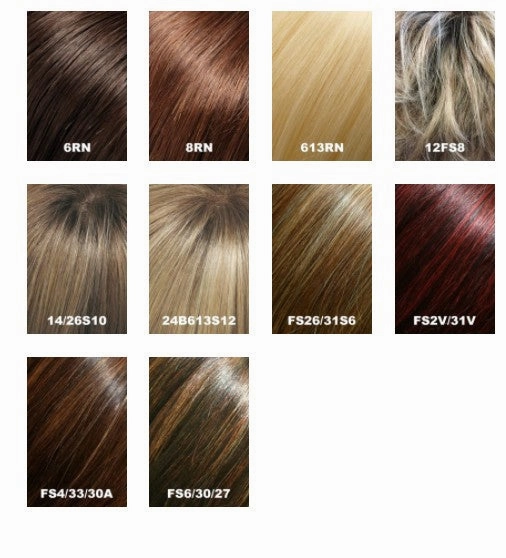 Easipart French XL 8 Human Hair Topper