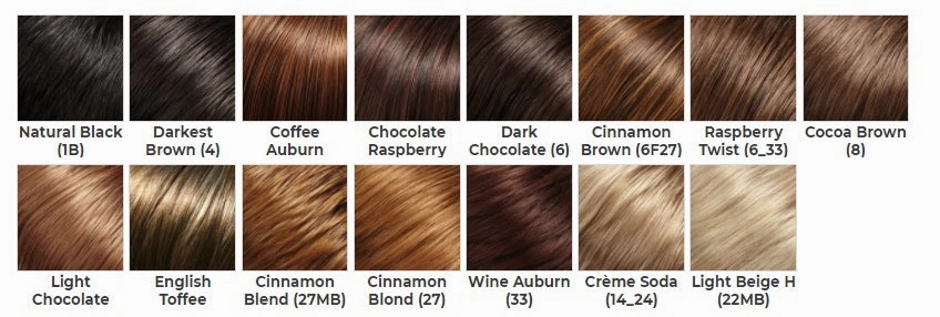 EasiPart Human Hair XL - 12 Inches Hairpiece Topper