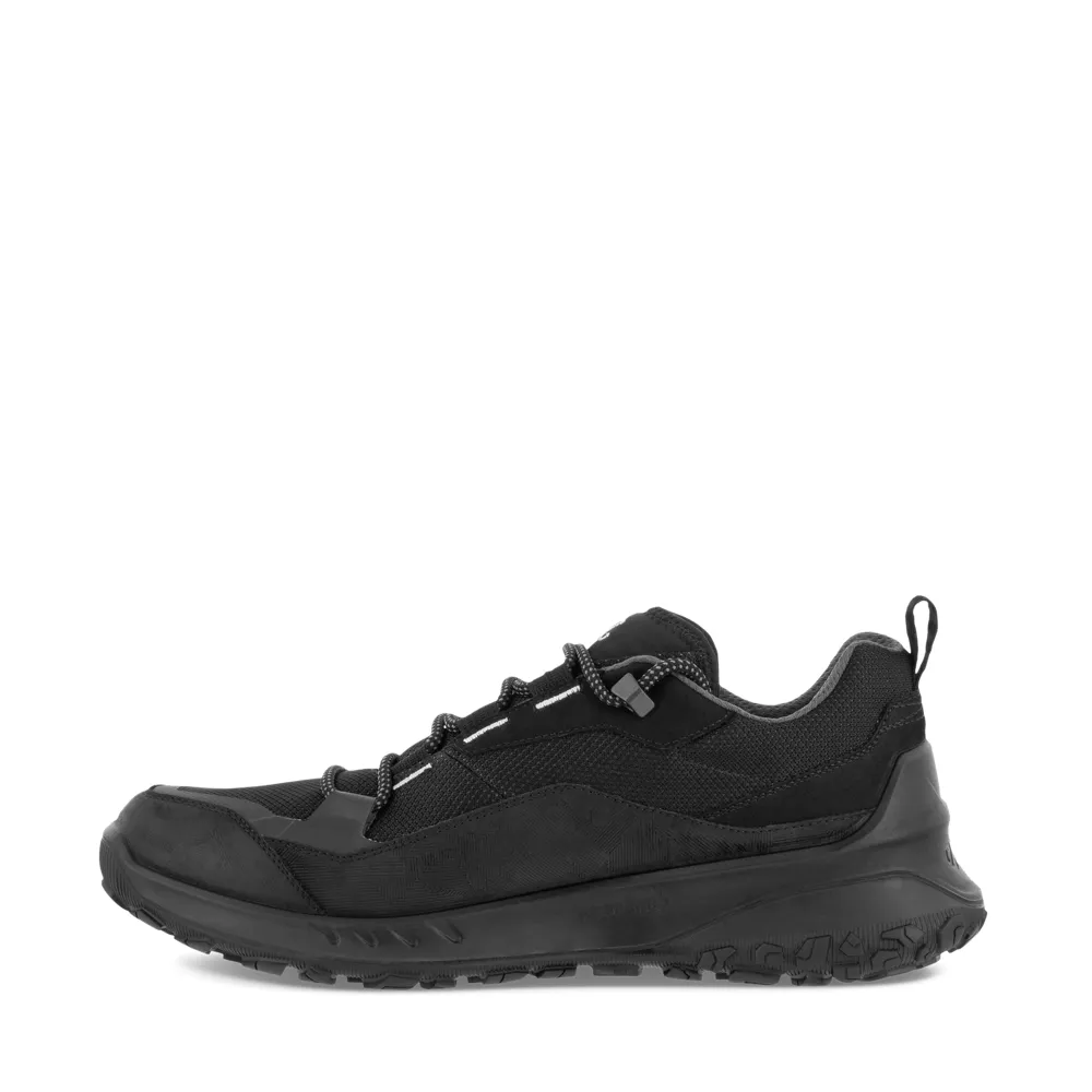 Ecco Men's ULT-TRN Low Waterproof Lace Shoe in Black