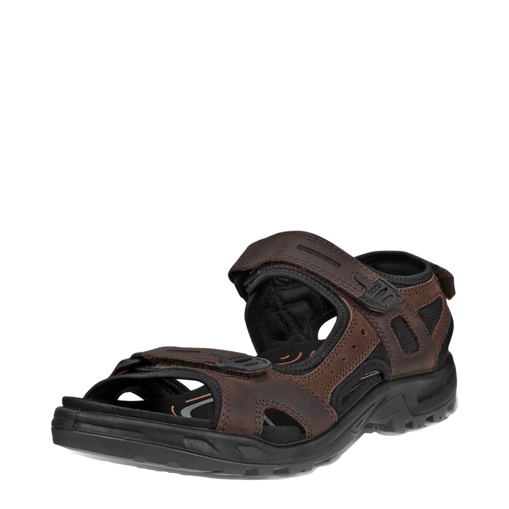 Ecco Men's Yucatan Sandal in Mocha