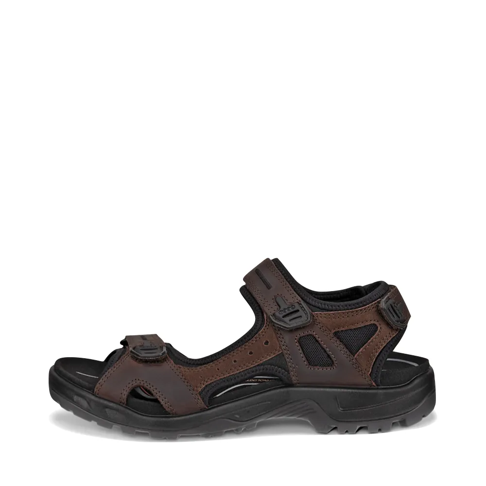 Ecco Men's Yucatan Sandal in Mocha