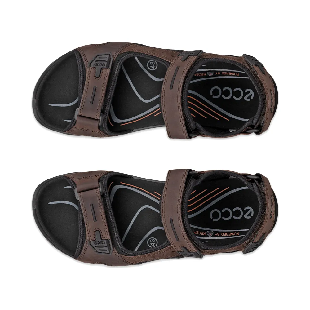 Ecco Men's Yucatan Sandal in Mocha