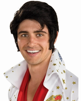 Elvis Short Black Wig