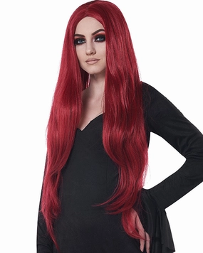 Extra Long Red Cosplay Wig