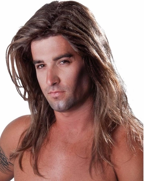 Fabio Long Brown Wig