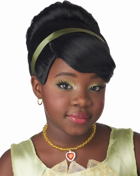 Fairy Tale Princess Black Kids Wig