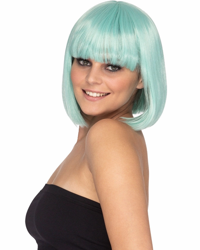 Fashion Deluxe Soft Mint Bob Wig