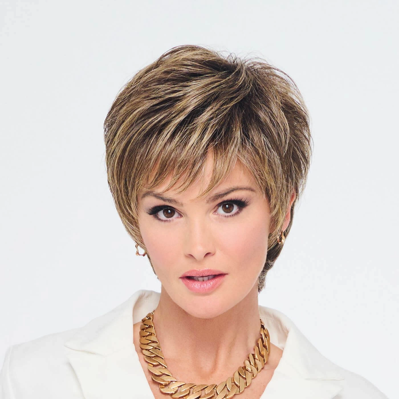 Fierce &amp; Focused 100% Hand-Tied Extended Lace Front Wig By Raquel Welch