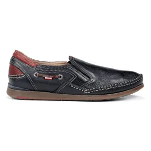 Fluchos Men's Mariner Dark Blue Leather
